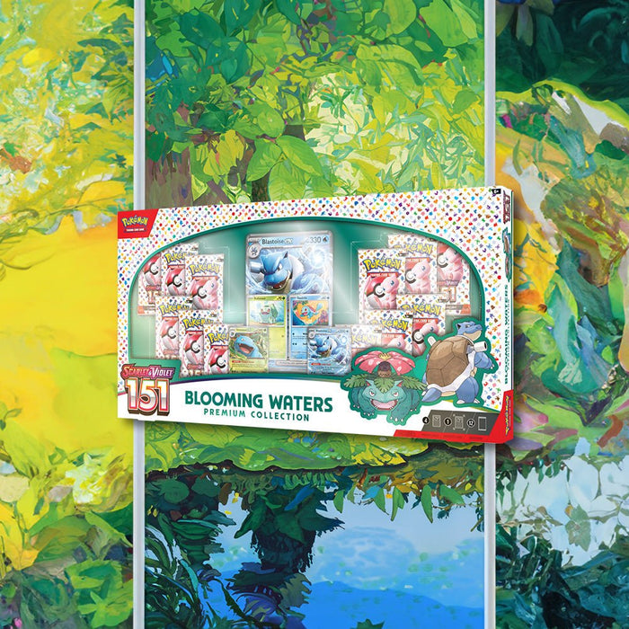 De Pokémon 151-reeks krijgt een nieuwe release met de "Blooming Waters Premium Collection"! - Animerching