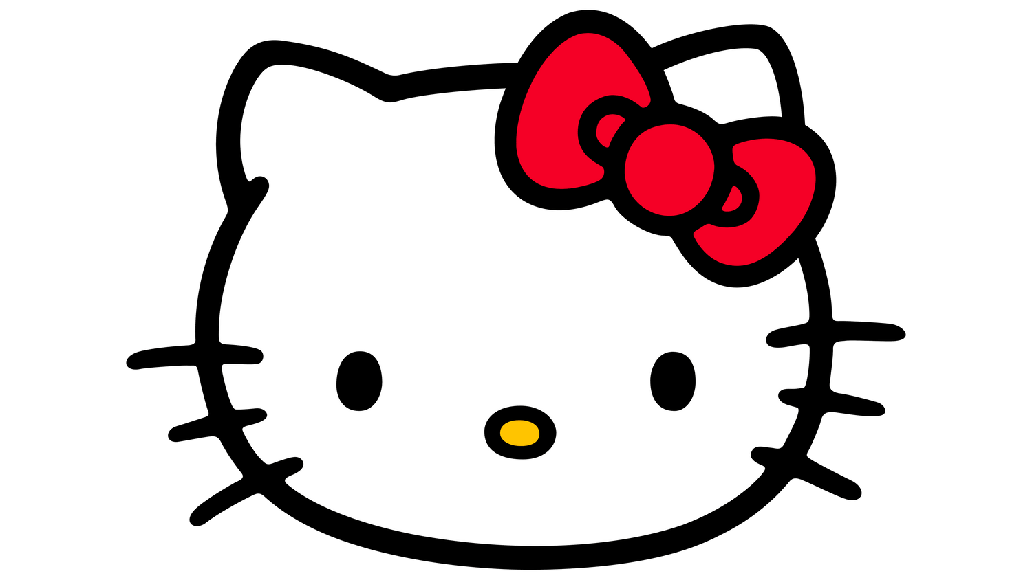 Over Hello Kitty 