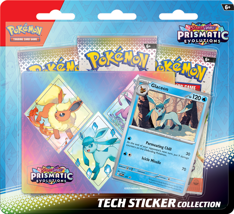 Pokemon Scarlet &amp; Violet - Prismatic Evolutions Tech Sticker