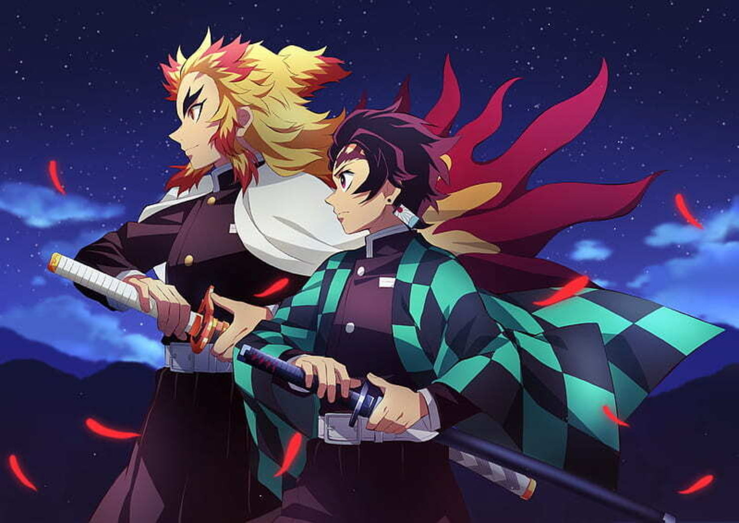 Tanjiro Kamado & Kyojuro Rengoku