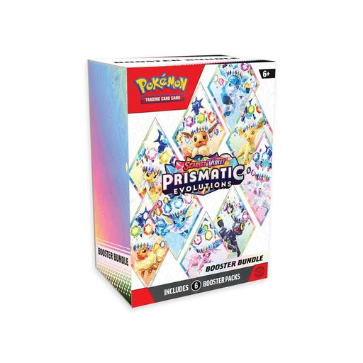 Pokemon Scarlet & Violet - Prismatic Evolutions Booster Bundle (6 Packs) - Animerch