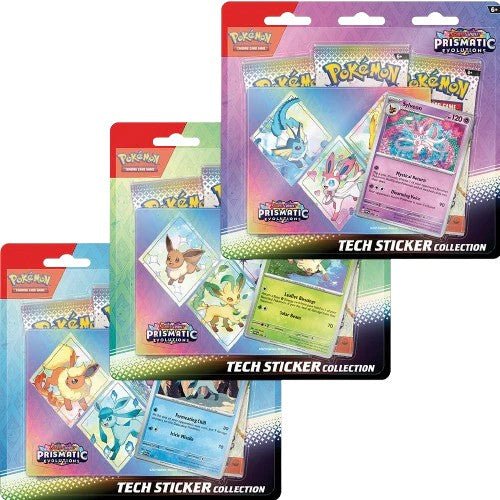Pokemon Scarlet & Violet - Prismatic Evolutions Tech Sticker - Animerching