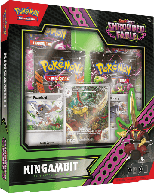 Pokémon Scarlet & Violet Shrouded Fable Illustration Collection Kingambit - Animerching