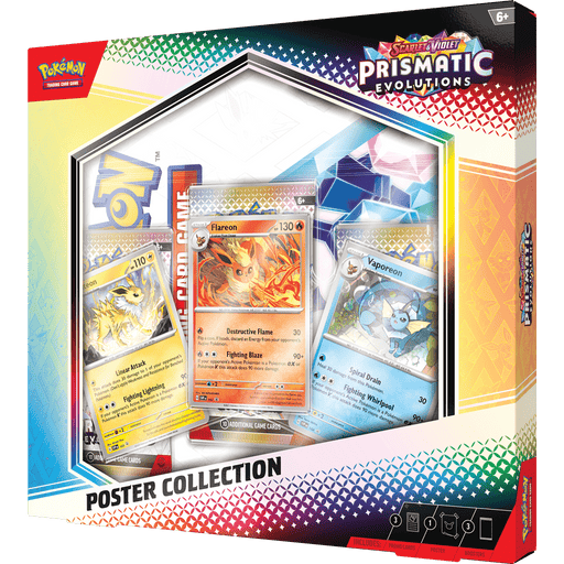 Pre - Order: Pokemon Scarlet & Violet - Prismatic Evolutions Poster Collectie - Animerching