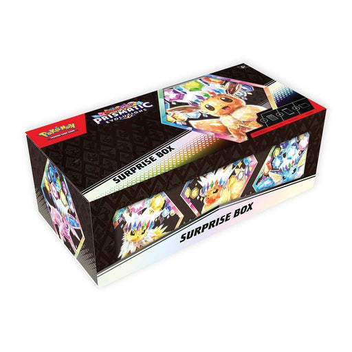 Pre - Order: Pokemon Scarlet & Violet - Prismatic Evolutions Surprise Box - Animerching