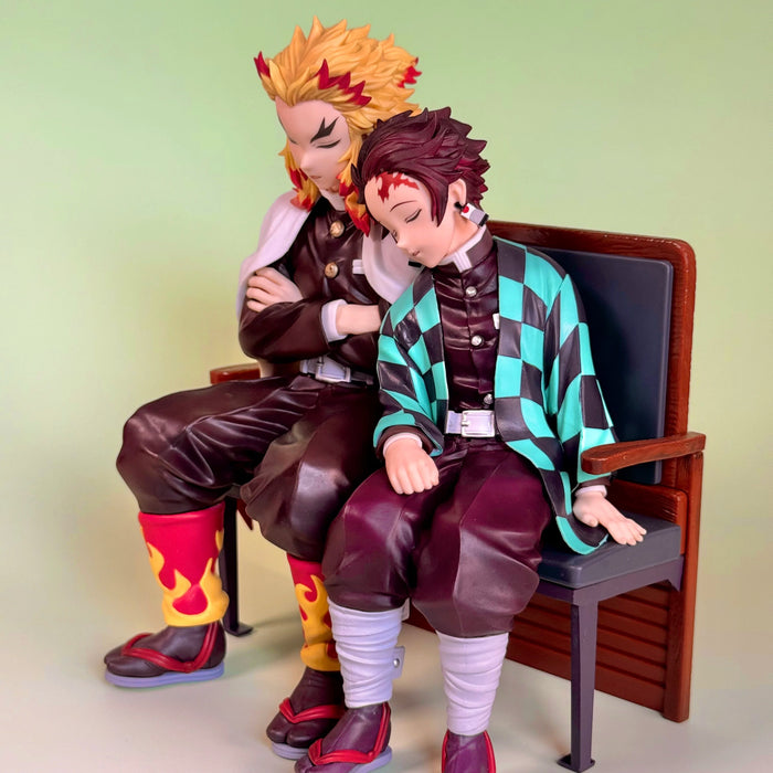 Tanjiro Kamado & Kyojuro Rengoku Figure - Animerching